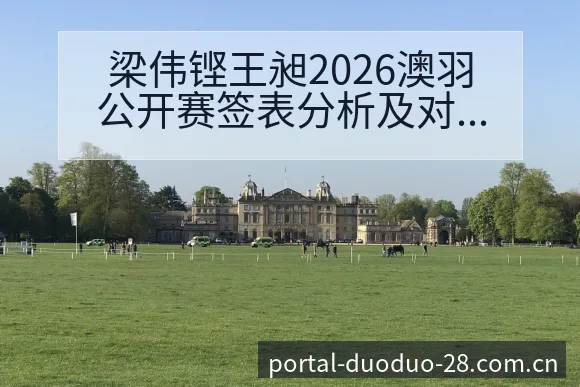 梁伟铿王昶2026澳羽公开赛签表分析及对阵观察历史表现解 - 多多28